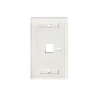 TAPA FACEPLATE , INTELLINET, 772389, BLANCO 1 PERF. ETIQUETA - Image 2