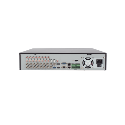 DVR 16 Canales TurboHD + 8 Canales IP / 3K / 5 Megapixel / 8 Bahías de Disco Duro / 16 Entradas de Audio Fisicas (Microfono por Separado) / Audio por coaxitron / Acusense / 16 Entradas de Alarma / POS / H.265+ - Image 4